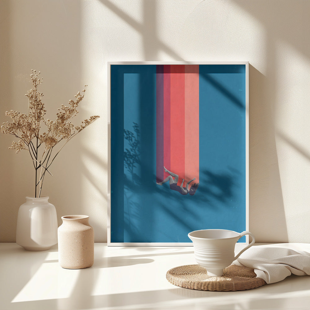 Fall In Love - Poster / Art Print - interiör