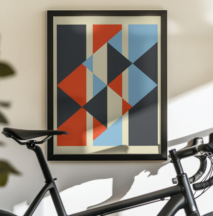 Geometric Patterns #2 - Poster / Art Print - interiör