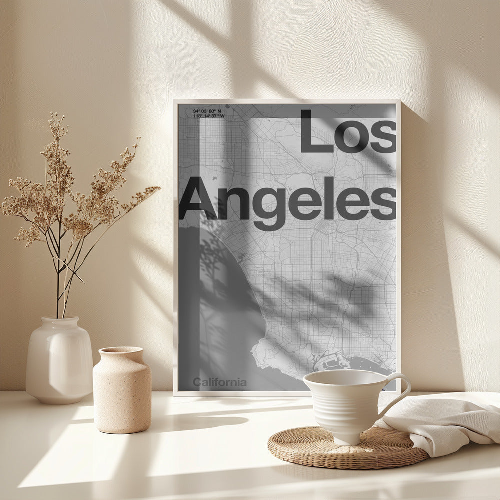 Los Angeles - Poster / Art Print - interiör