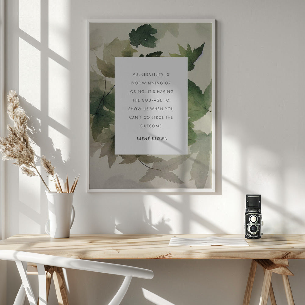 Vulnerability - Poster / Art Print - interiör