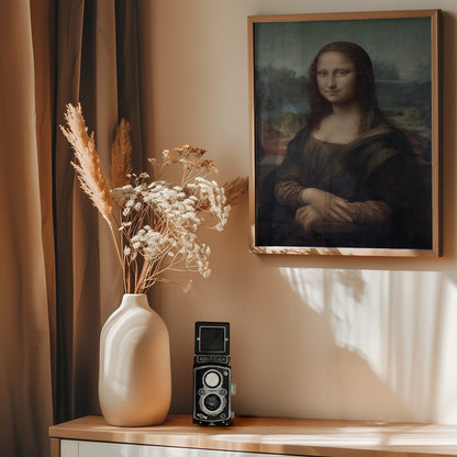 Mona Lisa Del Giocondo 1503–1506 - Poster / Art Print - interiör