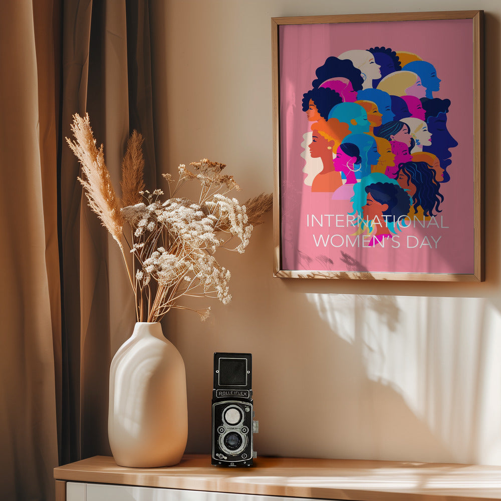 International Women's Day - Poster / Art Print - interiör