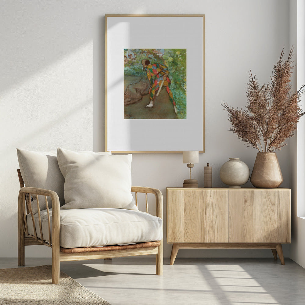 Harlequin - Poster / Art Print - interiör
