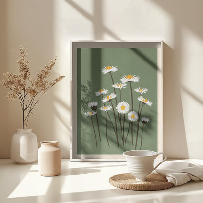 Little Flowers - Poster / Art Print - interiör
