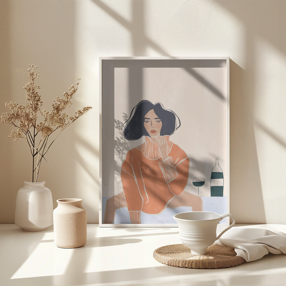 It's a Mood - Poster / Art Print - interiör