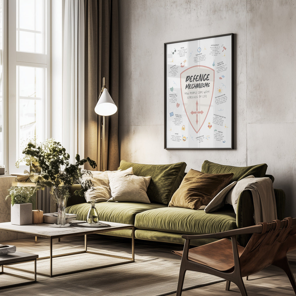 Defense Mechanism - Poster / Art Print - interiör