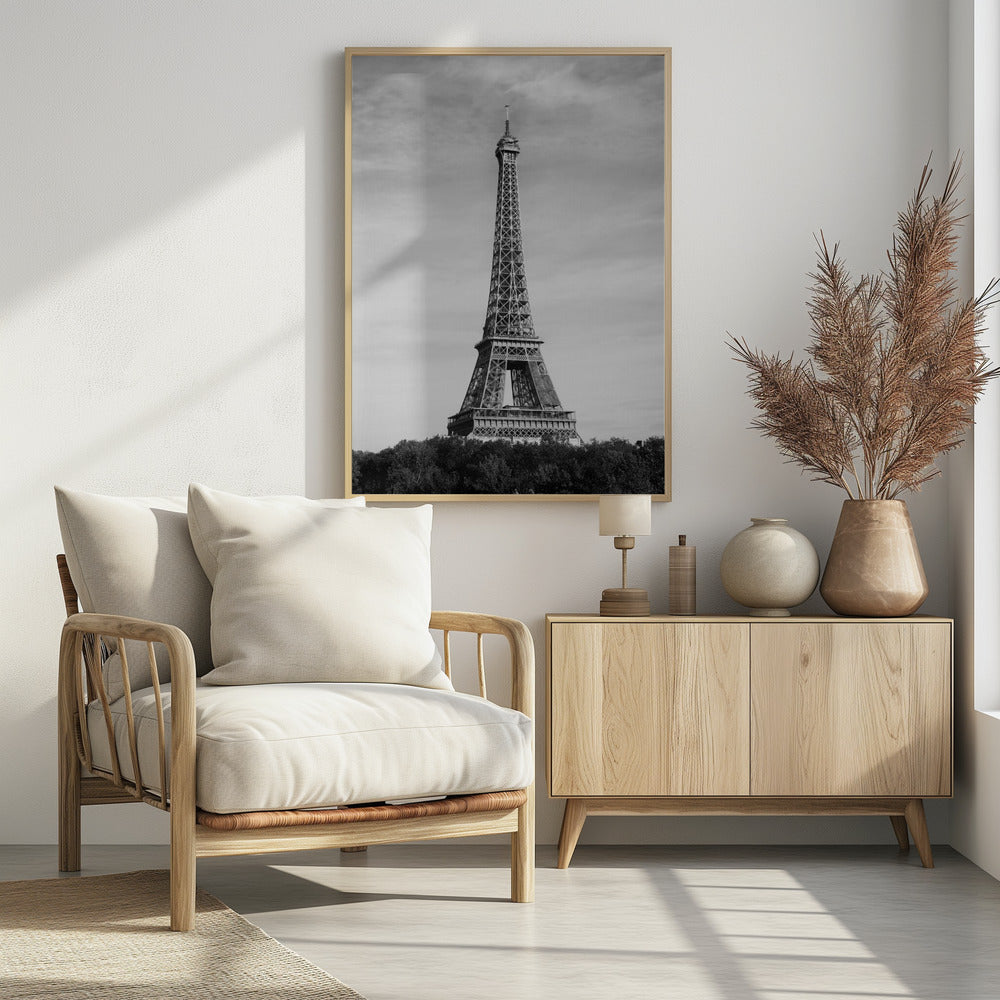 Eiffel Tower - Tour Eiffel - Poster / Art Print - interiör