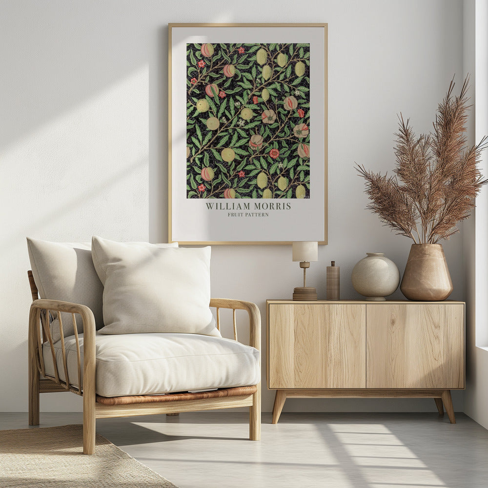 Fruit Pattern - Poster / Art Print - interiör