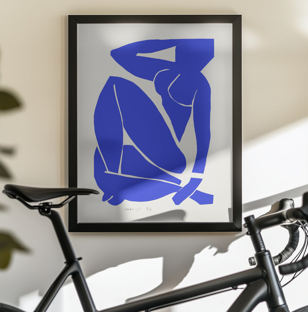Nudo Blu III 1952 - Poster / Art Print - interiör