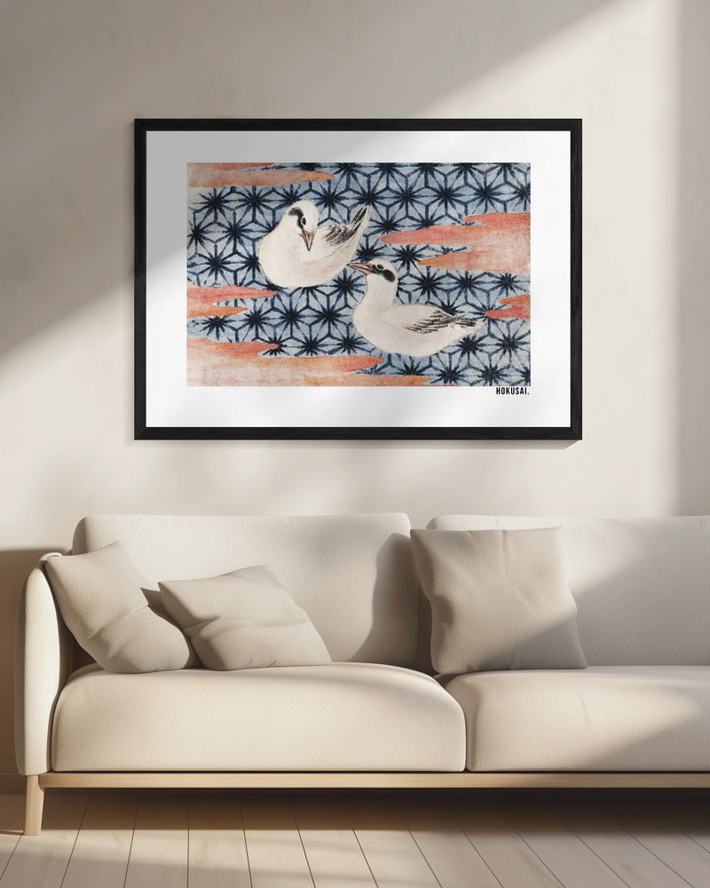 Birds From Album of Sketches (1814) - Poster / Art Print - interiör