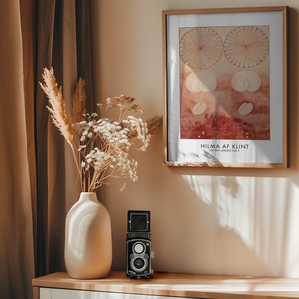 The Ten Largest No.9 Poster - Poster / Art Print - interiör