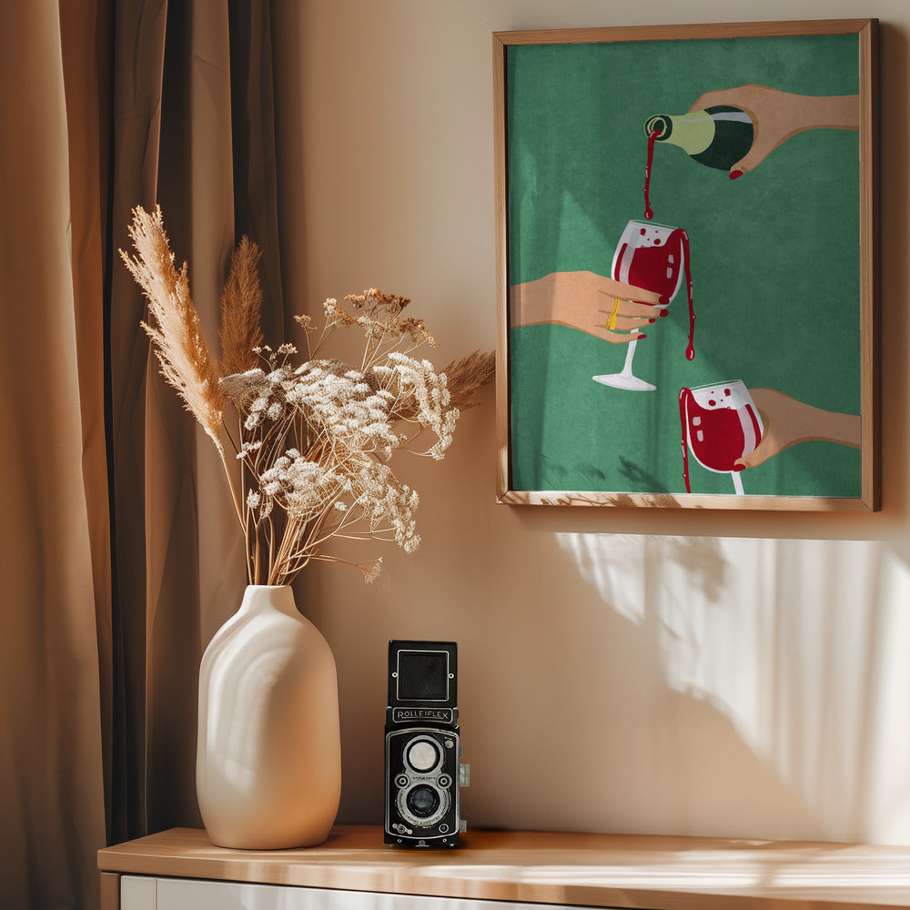 Cheers Girls - Poster / Art Print - interiör