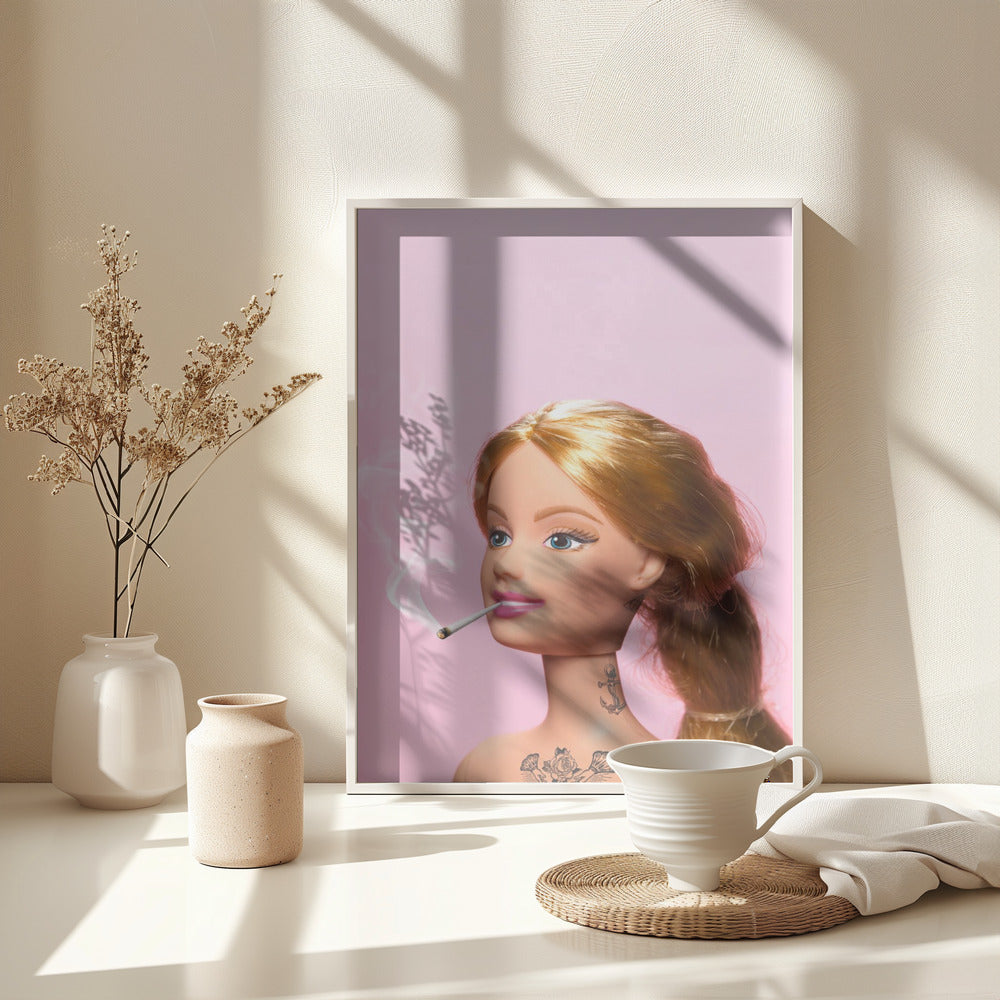 Girl Grown Up - Poster / Art Print - interiör