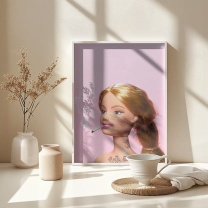 Girl Grown Up - Poster / Art Print - interiör