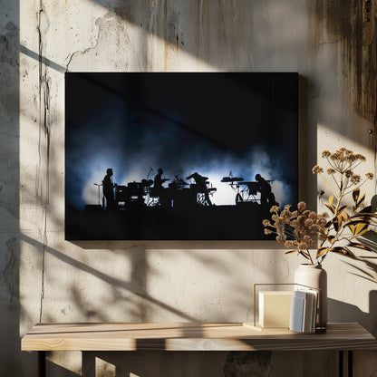 The band. - Poster / Art Print - interiör