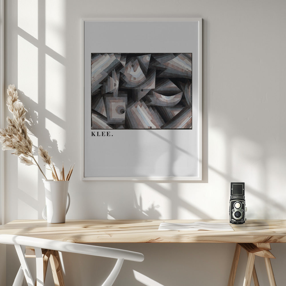 Crystal gradation 1921 - Poster / Art Print - interiör