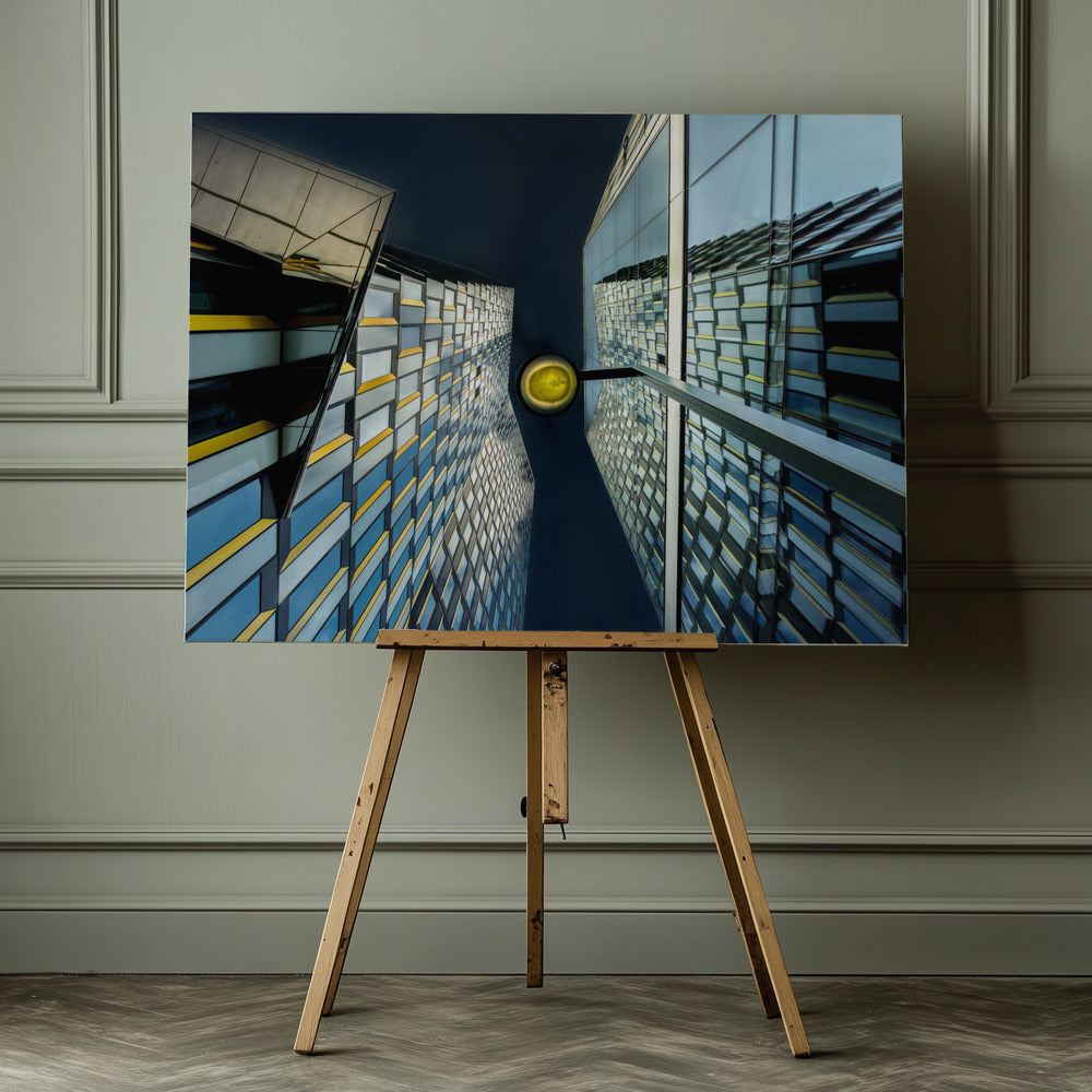 mirrored reality - Poster / Art Print - interiör