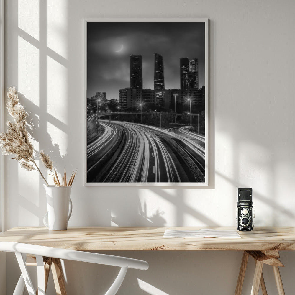 Dark city - Poster / Art Print - interiör