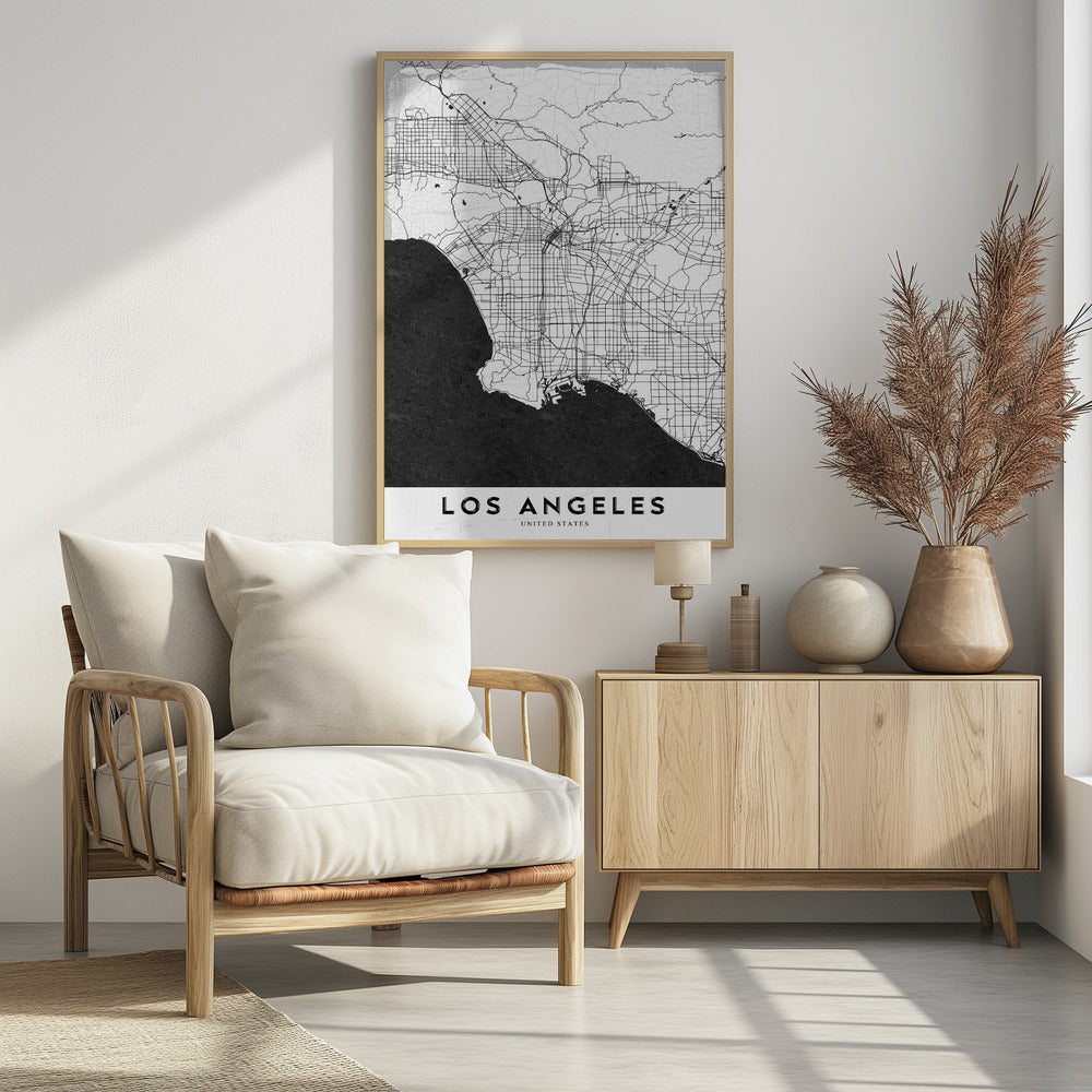 Los Angeles   La - Poster / Art Print - interiör
