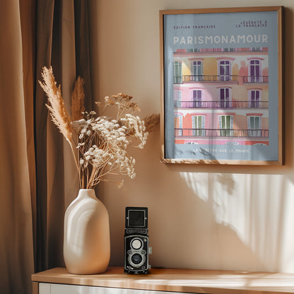 Paris mon Amour - Poster / Art Print - interiör