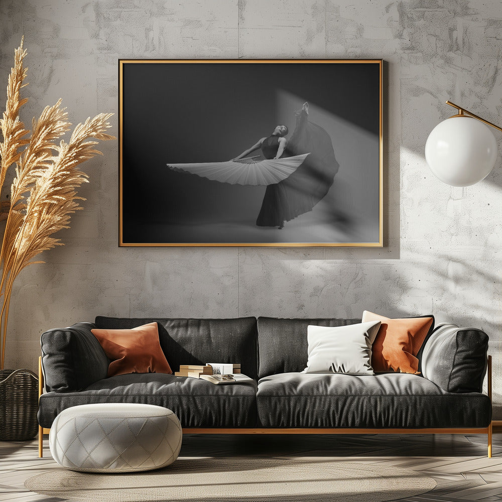 The Fan - Poster / Art Print - interiör