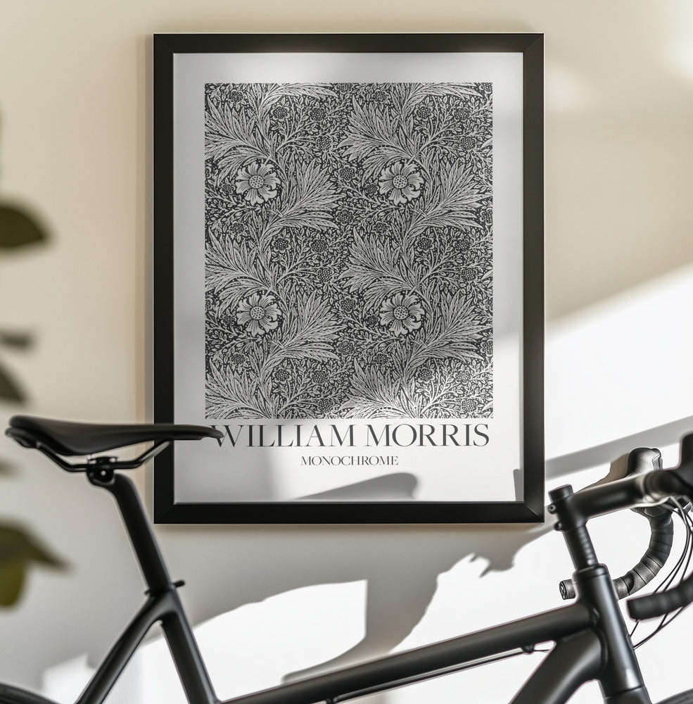 Marigold Monochrome - Poster / Art Print - interiör