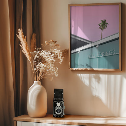 Welcome to Palm Springs - Poster / Art Print - interiör