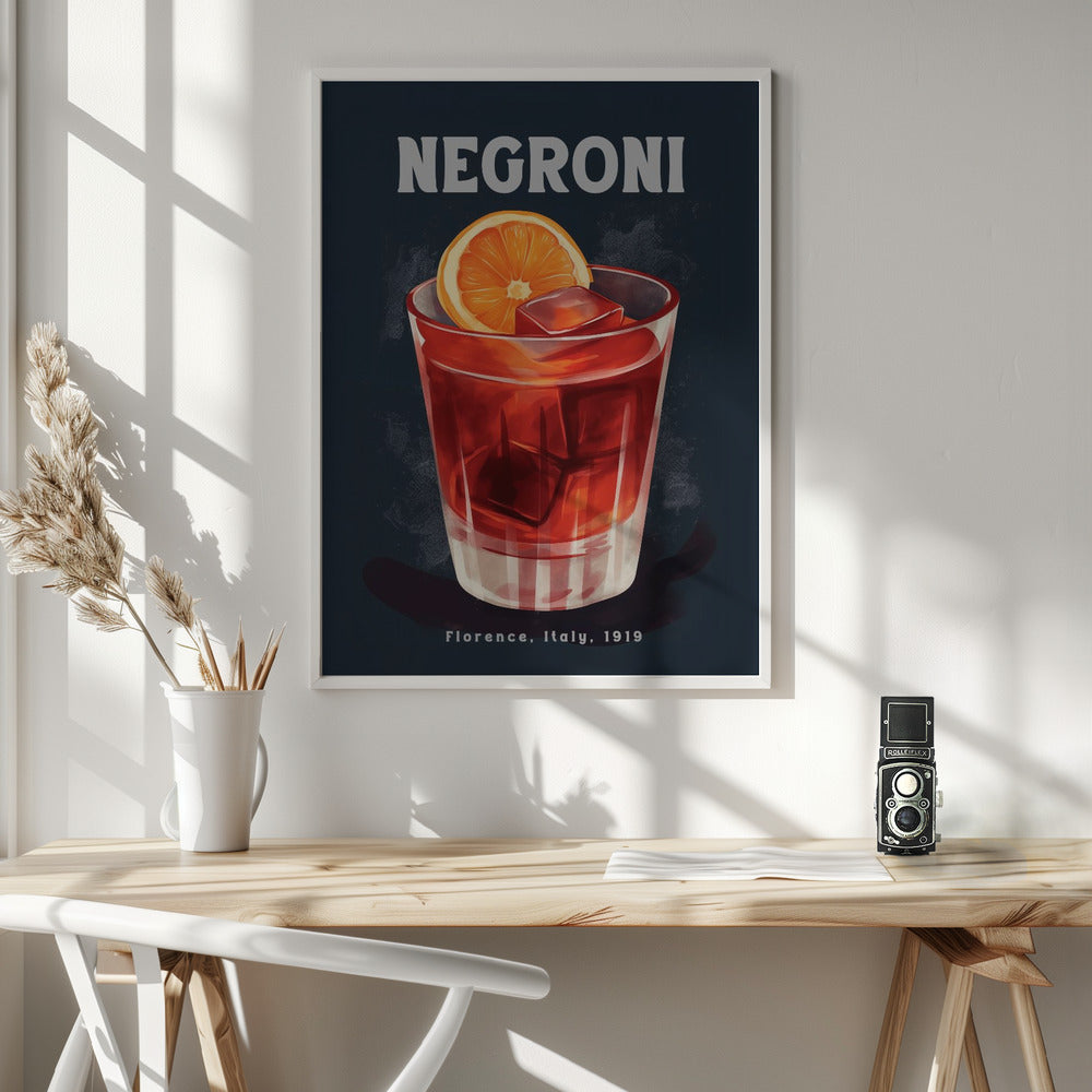 Negroni Florence 2 - Poster / Art Print - interiör