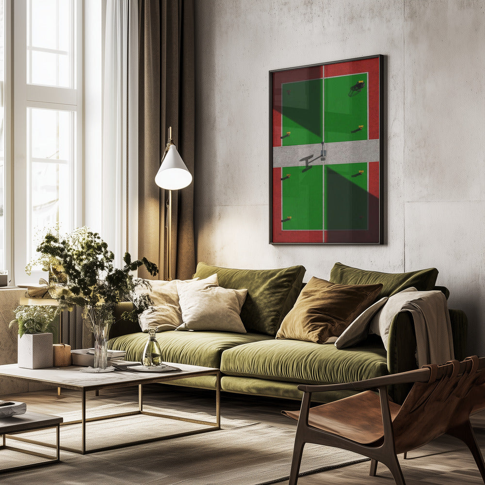 sports field - Poster / Art Print - interiör