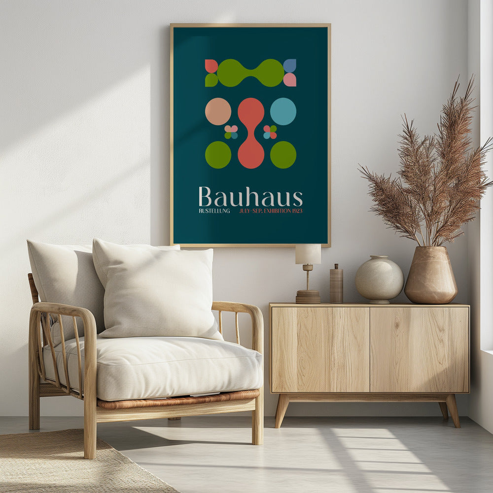 Labutlar Yesil Mavi - Poster / Art Print - interiör