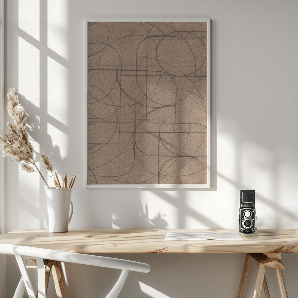 Curved 2 - Poster / Art Print - interiör