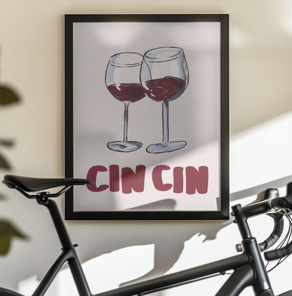 Cin Cin 2 - Poster / Art Print - interiör