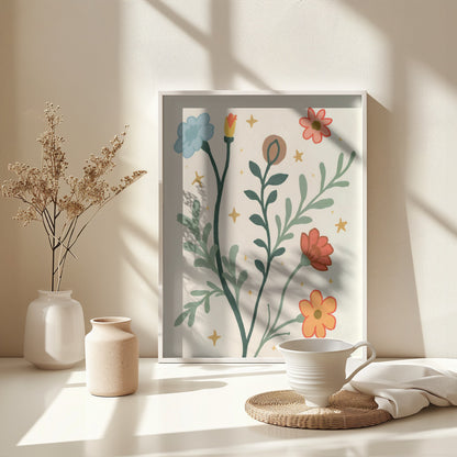 Magic Beans Plant - Poster / Art Print - interiör