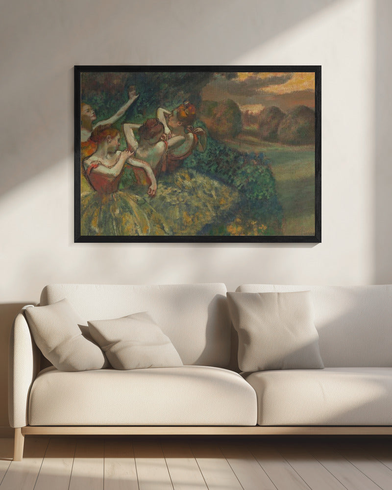 Four Dancers No.2 - Poster / Art Print - interiör
