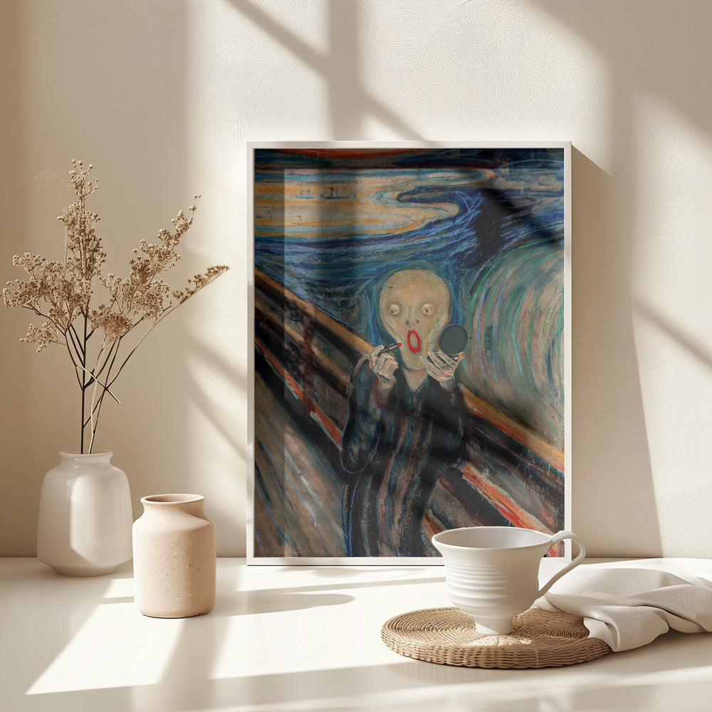 Screaming Make Up - Poster / Art Print - interiör