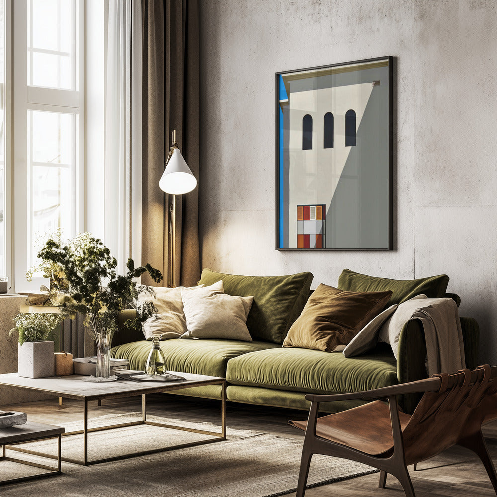 Facade - JBR Dubai - Poster / Art Print - interiör