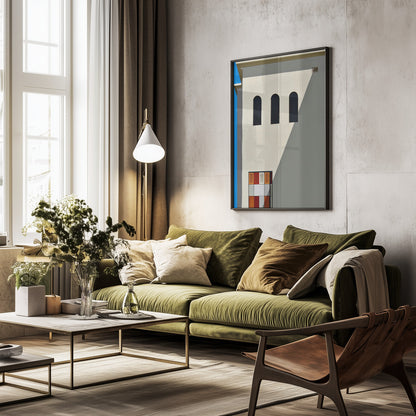 Facade - JBR Dubai - Poster / Art Print - interiör