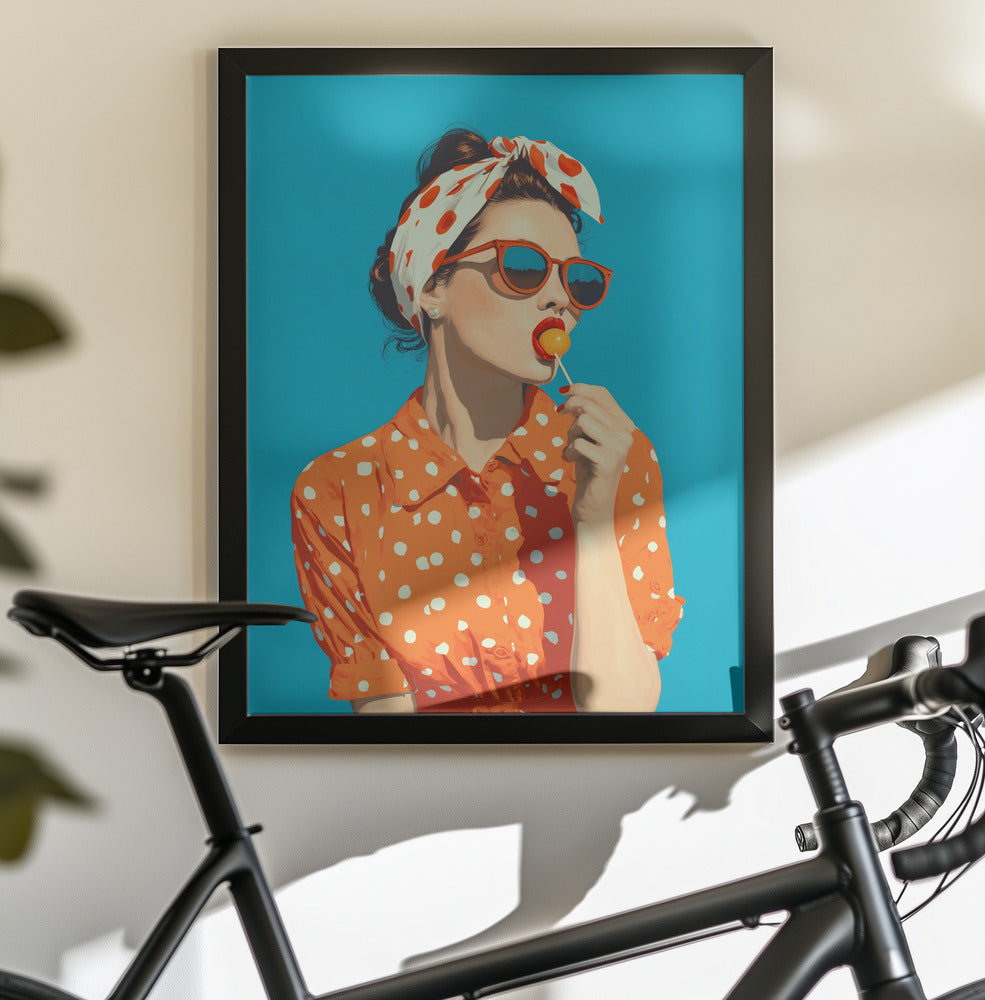 Lollipop - Poster / Art Print - interiör