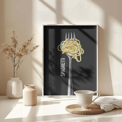 Spaghetti - Poster / Art Print - interiör