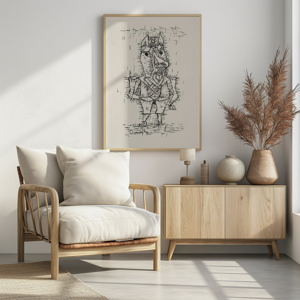 Ass Esel 1925 - Poster / Art Print - interiör