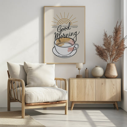 Good Morning - Poster / Art Print - interiör