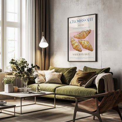 Croissant Print - Poster / Art Print - interiör
