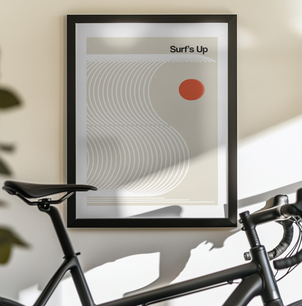 Surf's Up - Poster / Art Print - interiör