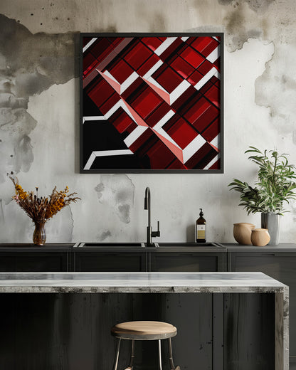 The Black Corner - Poster / Art Print - interiör