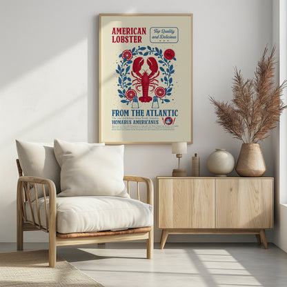 Lobster kitchen print - Poster / Art Print - interiör