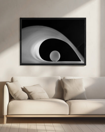 GOLF BALL - Poster / Art Print - interiör