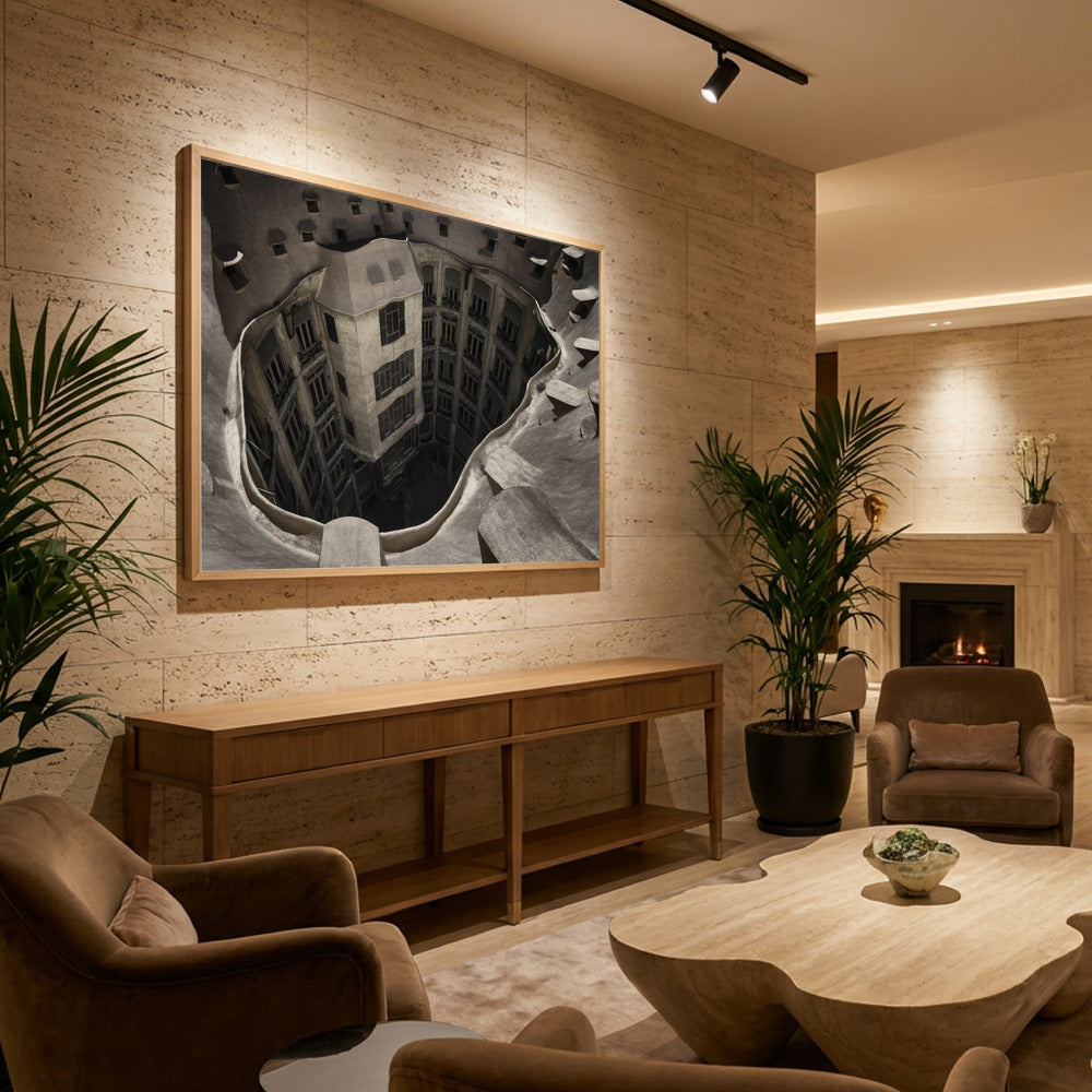 Casa Mila - Poster / Art Print - interiör