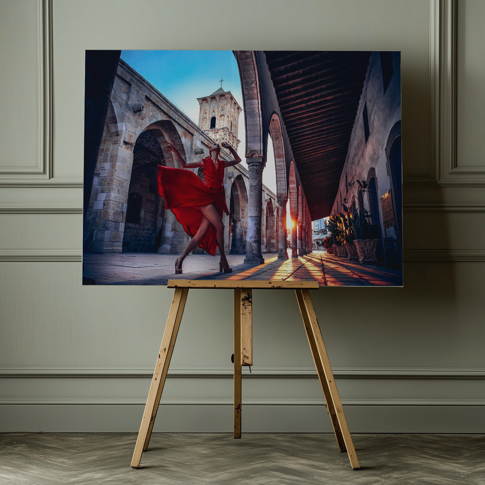 Dancing with the Sun - Poster / Art Print - interiör