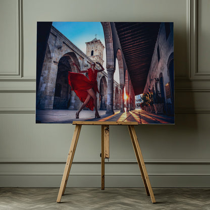 Dancing with the Sun - Poster / Art Print - interiör