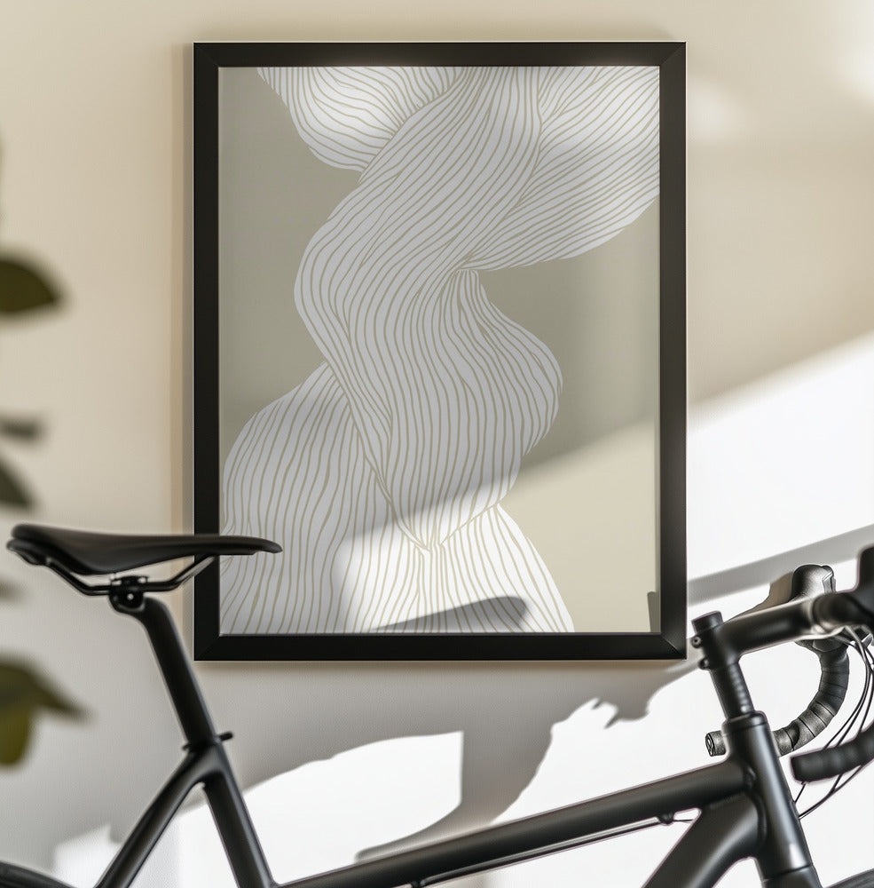 Fibers No 3 - Poster / Art Print - interiör